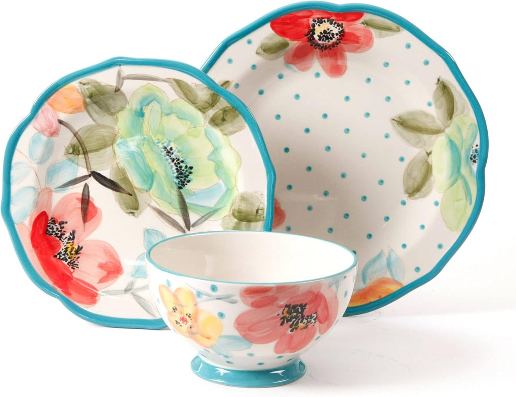 12-Piece Handcrafted Dinner Set W956484