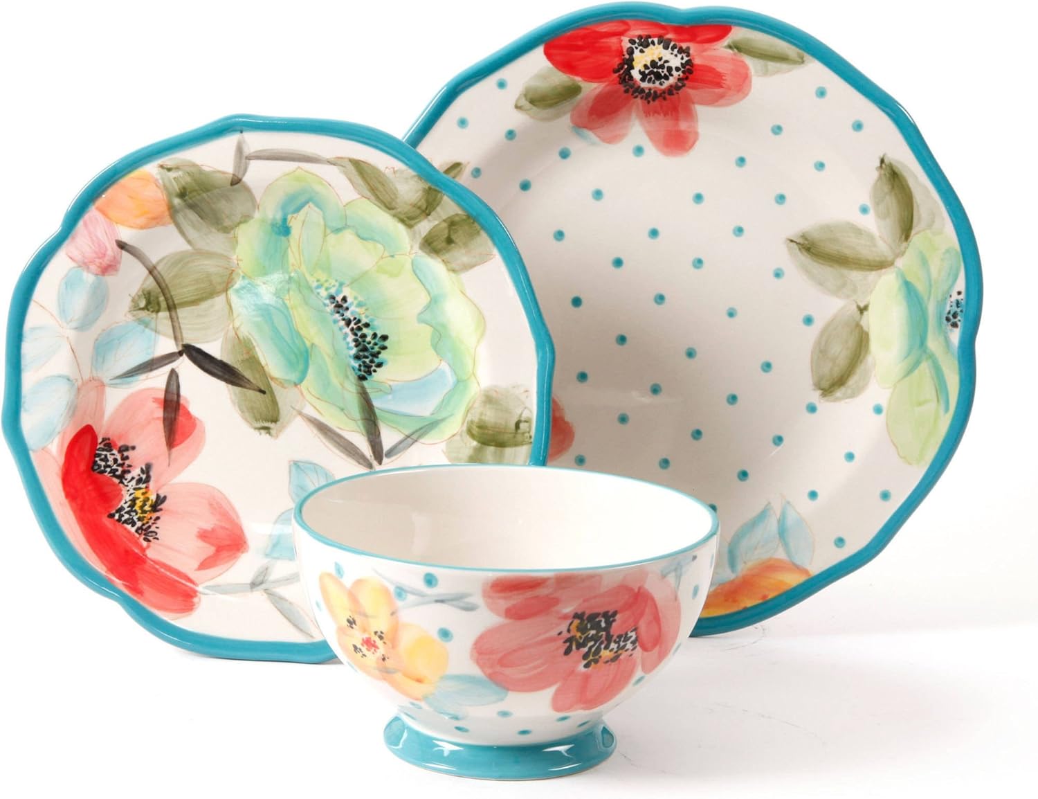 12-Piece Handcrafted Dinner Set W956484