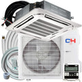 18,000 BTU Ceiling Cassette Ductless Mini Split AC/Heating System with Heat Pump K465695