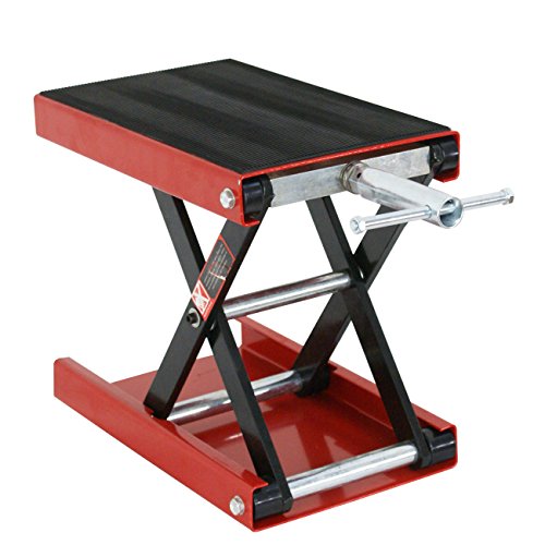 1100 LB Wide Deck Motorcycle Scissor Lift Jack Stand A678547