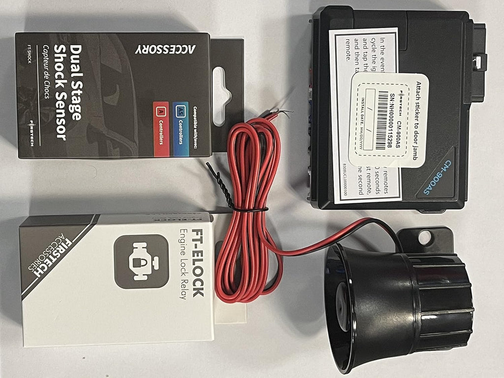 2-Way Remote Start & Alarm with Bypass Module and Drone Mobile Module Package G458666