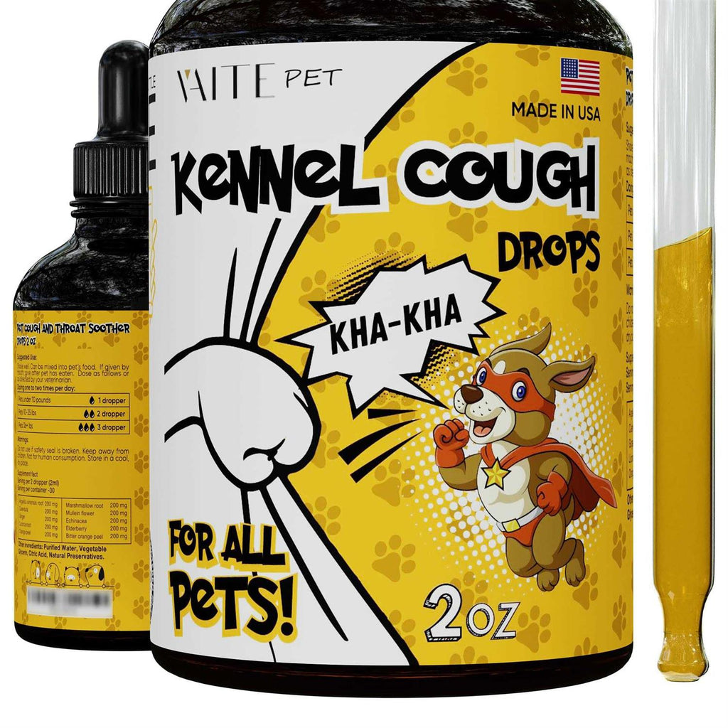 Kennel Cough Herbal Drops for Dogs & Cats U446