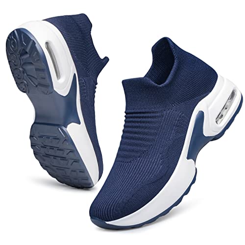 Sock Sneakers Slip on Comfortable Nursing Work Shoes N37828