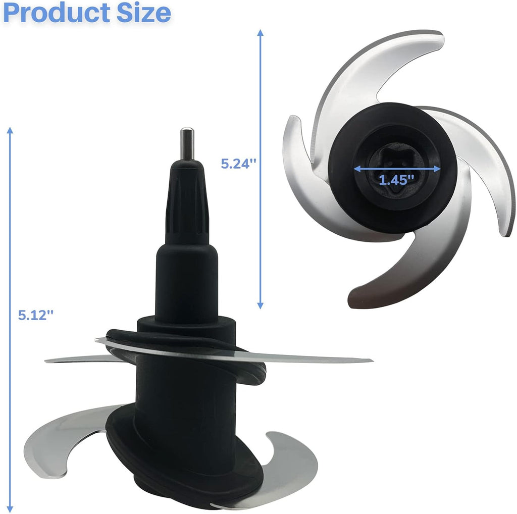 Replacement Blade for Ninja 64-oz 72-oz Food Processor Bowl Chopping Blade D978