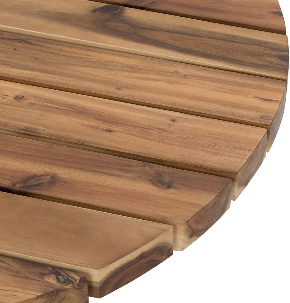 Durable Solid Acacia Wood Coffee Table M328694