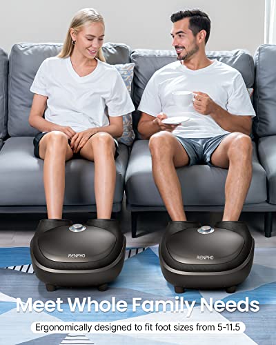 Electric Foot Massager with Heat, Shiatsu Q364