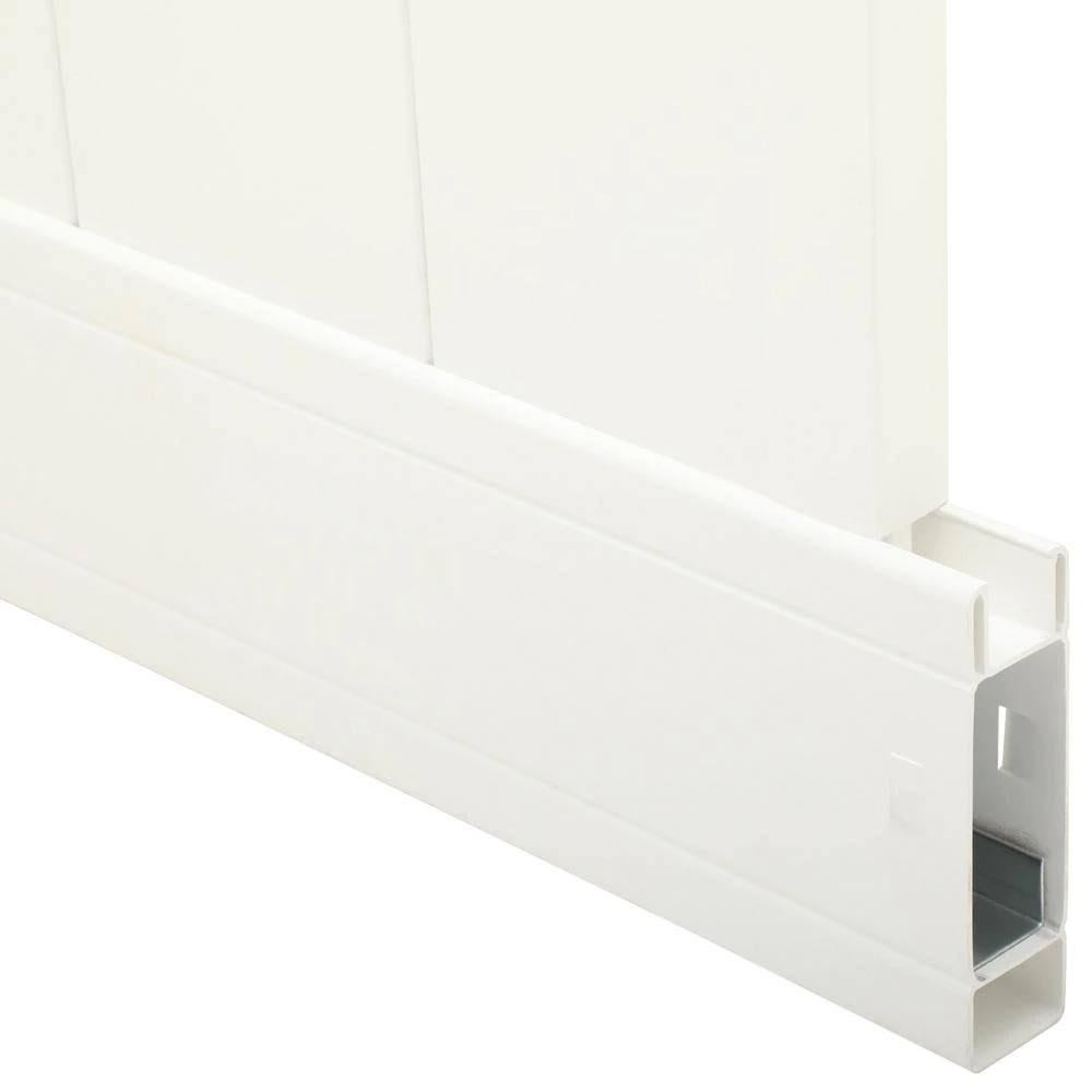White 6 ft. x 8 ft. Vinyl Fence Panel B982