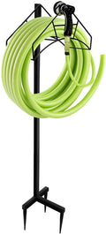 Black Heavy Duty Metal Garden Hose Holder S694480
