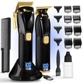 Professional Hair Clippers Set Turbo Power with Precise Cutting, Cordless Hair Clippers and Trimmers Set X11288
