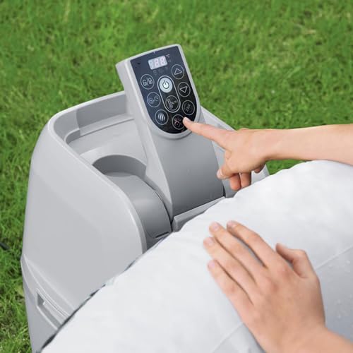 Gray Inflatable Hot Tub T43385