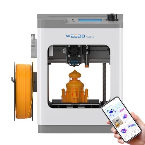 3D Printer with WiFi Printing, Auto Leveling, Fully Assembled FDM 3D Printer E7170