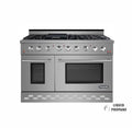 48" Stainless Steel Propane Gas Range with Convection Oven K42778