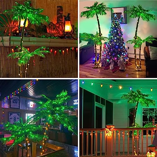5Ft 121 LED Light Up Artificial Palm Tree A54722