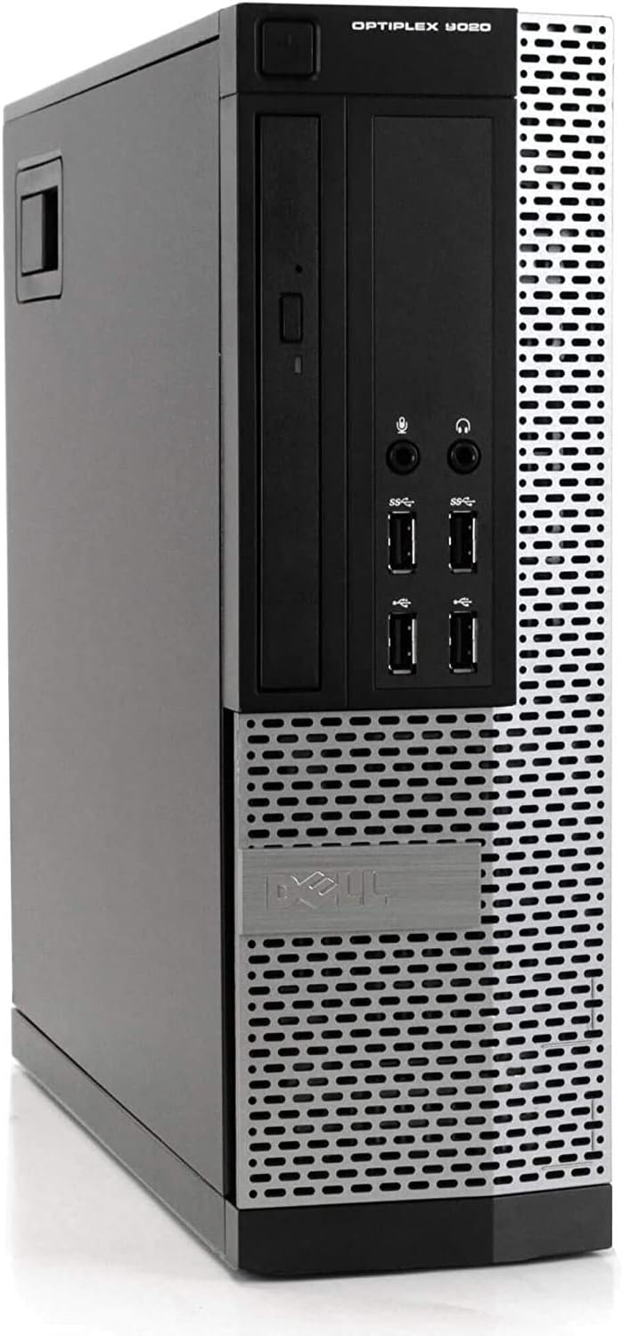Small Form Factor Desktop PC, Intel Core i7-4770, 16GB Ram, 2TB SATA Drive + 256GB SSD, 24-inch LCD, Windows 10 Pro D8905