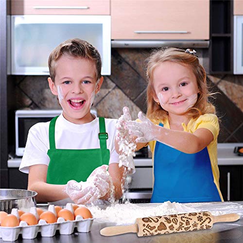 Christmas Wooden Rolling Pins T6188