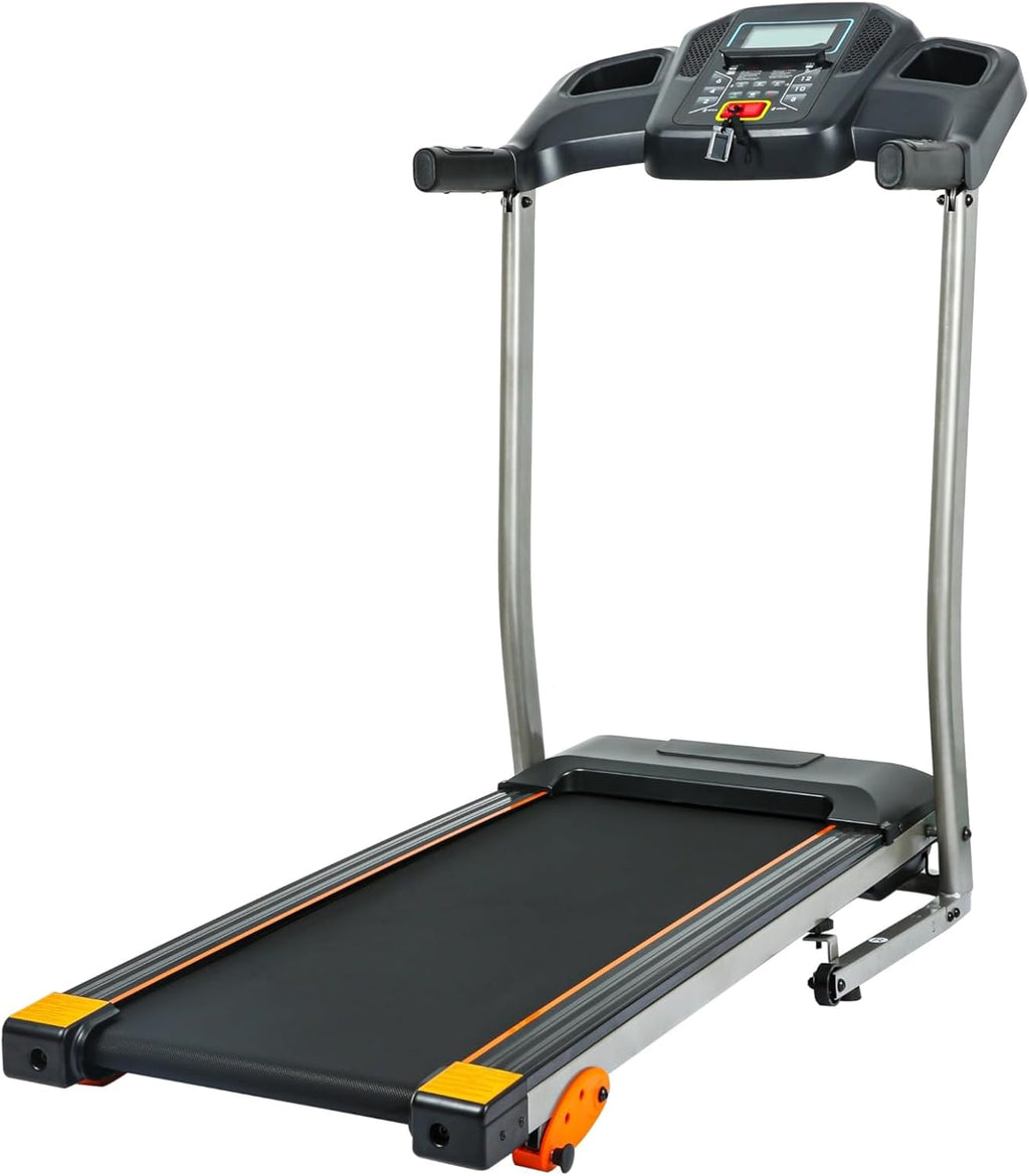 2.5hp Folding Treadmill Black A9423