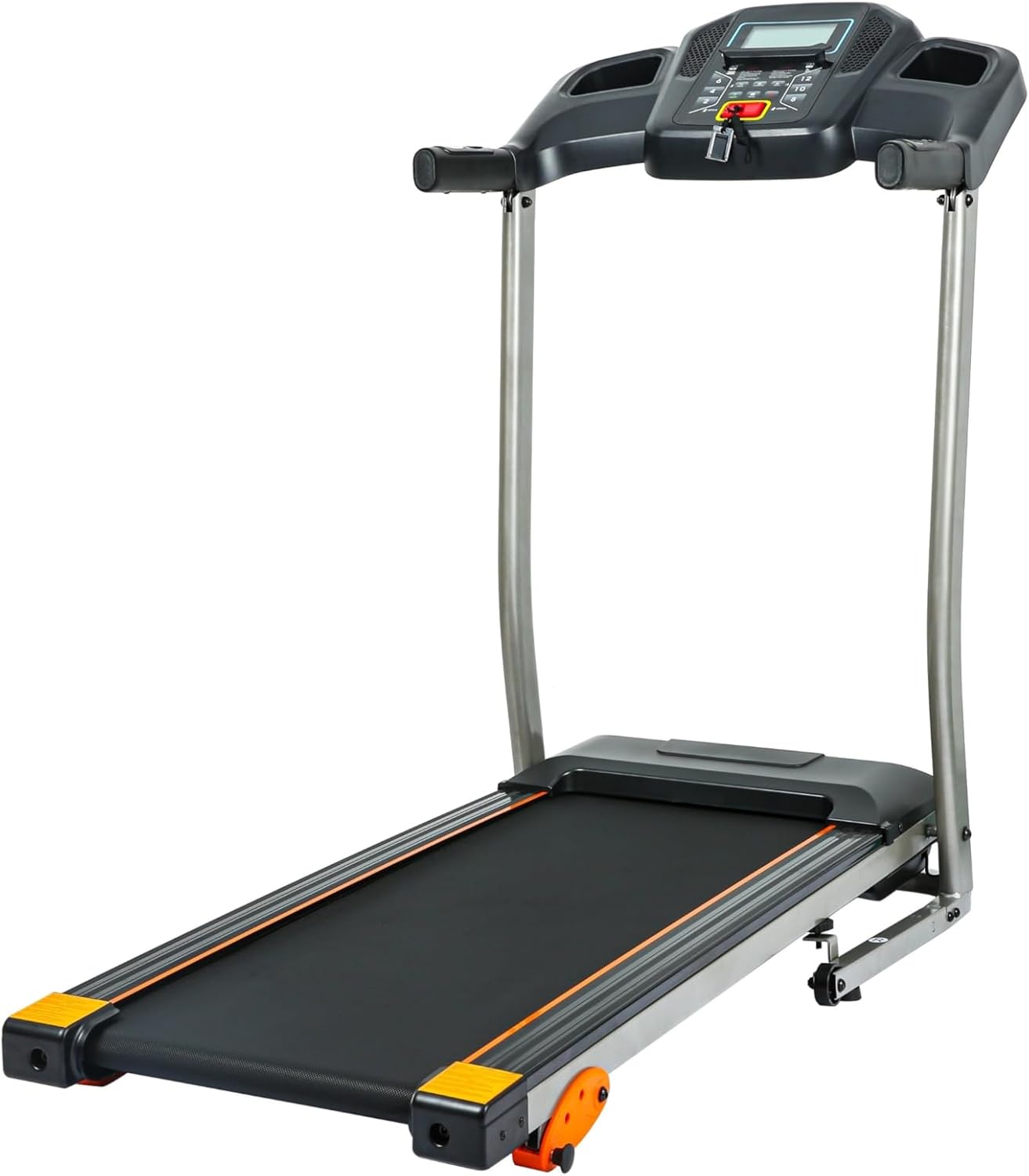 2.5hp Folding Treadmill Black A9423