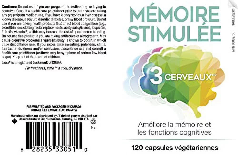 120 Ct Memory Boost B337