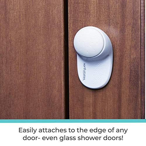 White Rotating Door Stopper V8975