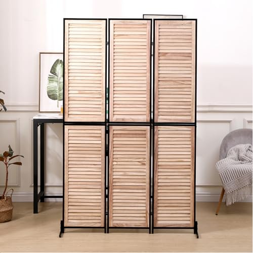 5.9 FT Wooden Room Divider H45630