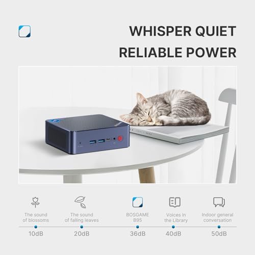 Mini PC AMD Ryzen 7 5700U 32GB DDR4 RAM 1TB SSD Dual LAN 2.5GbE A872