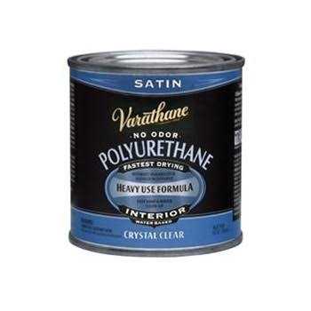 Clear Satin Water Based Polyurethane E68354