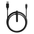 Black 2.0M USB-A to Lightning Cable T744