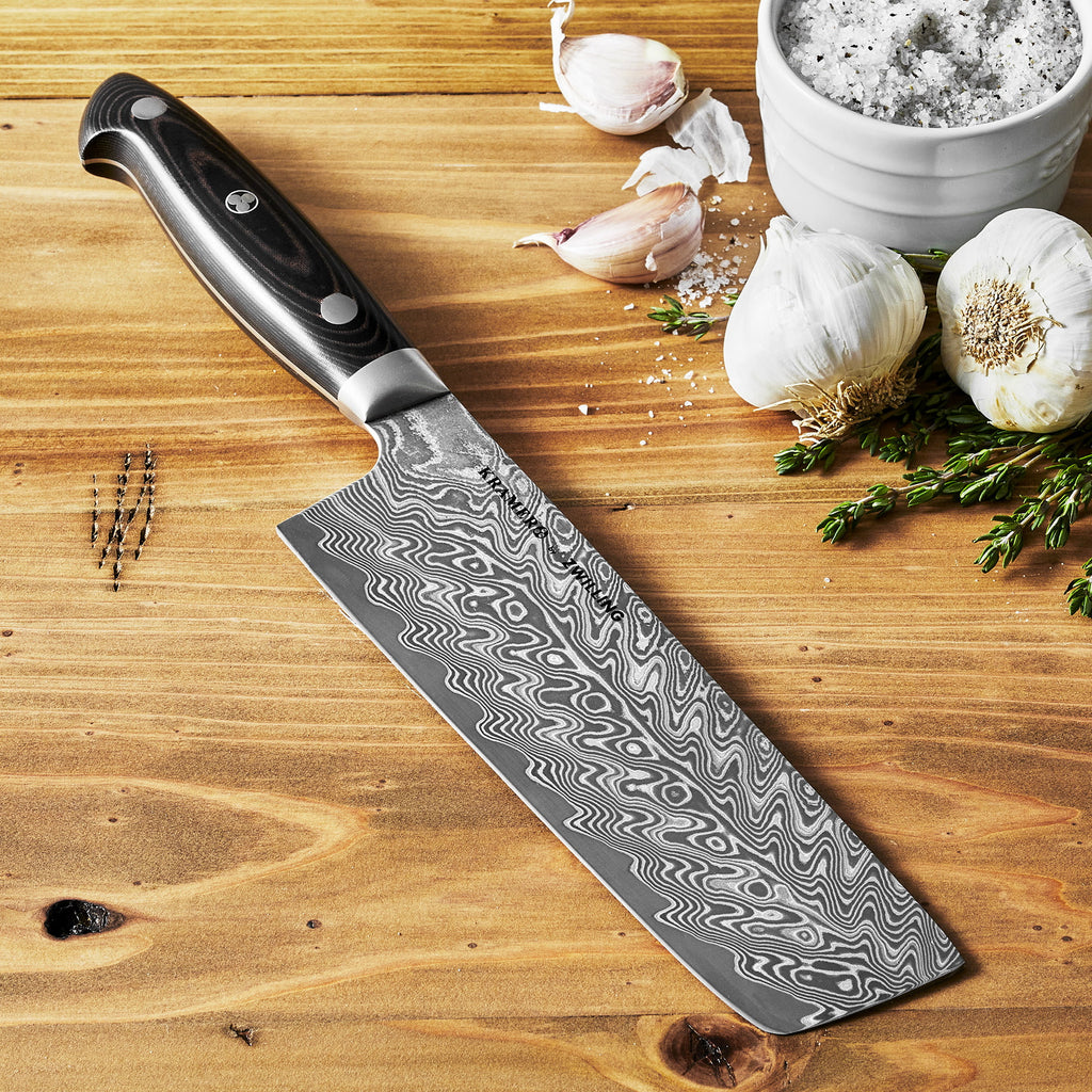 6.5-inch Damascus Nakiri Knife V869688