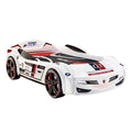 Black Kids Race Car Bed Frame Z55524