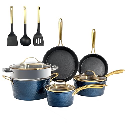 15 Pc Non Stick Induction Cookware Set A669