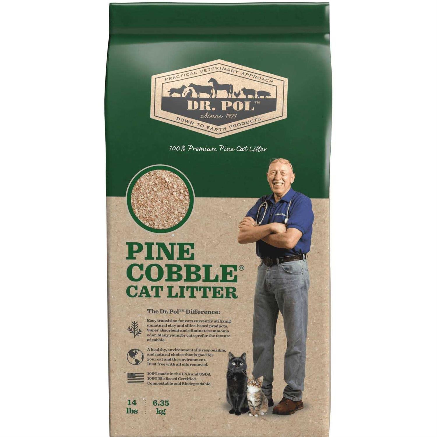 Pine Cobble Cat Litter 14lb O95281