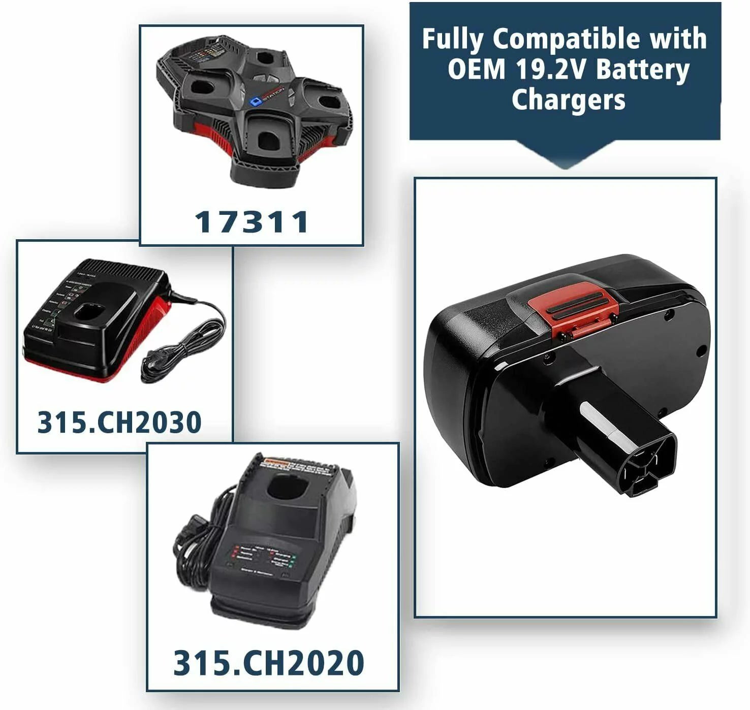 2Pack NiCD Battery G2714
