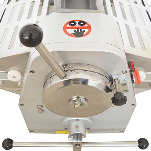 Commercial Dough Sheeter Stainless Steel Pizza Pasta Roller Machine V6376