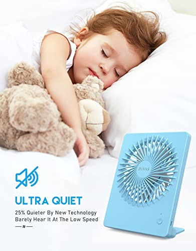 Black Rechargeable Portable Desk Fan U309527