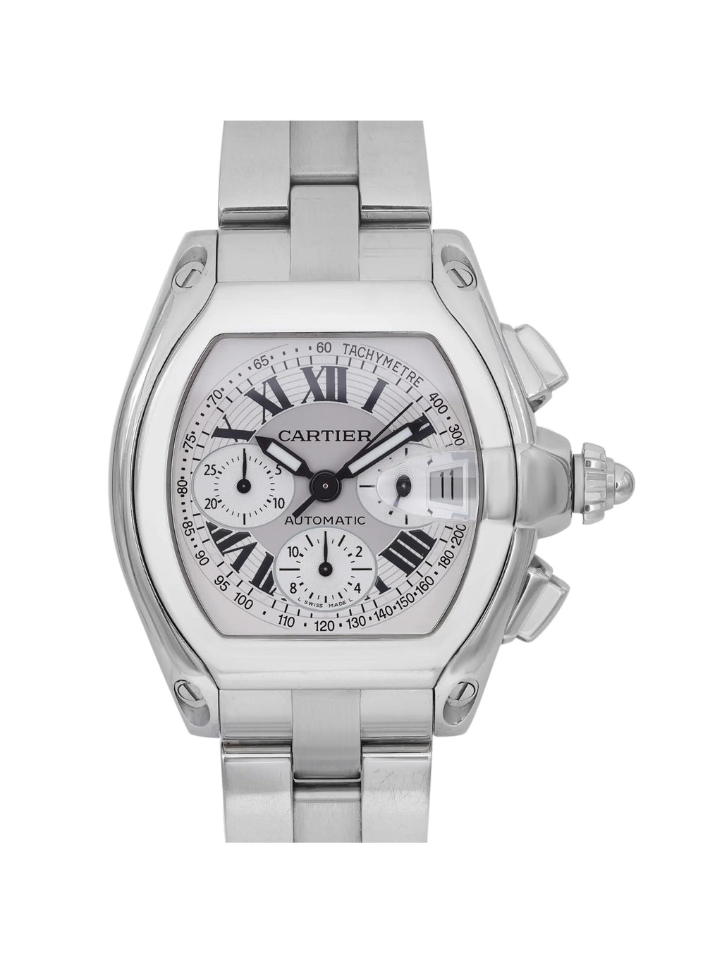 Steel Silver Dial Automatic Men Watch W8827