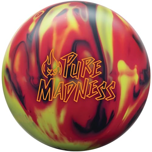 Black/Red/Yellow 14lbs Pre-Drilled Bowling Ball Z1272