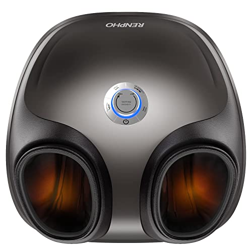 Electric Foot Massager with Heat, Shiatsu Q364
