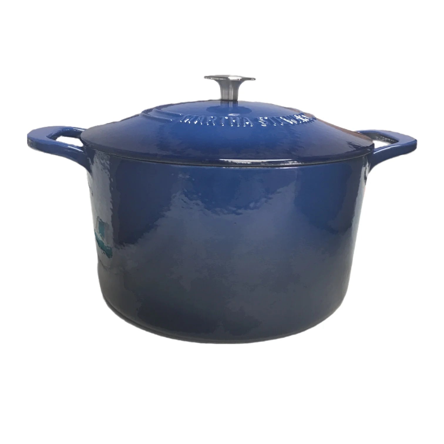 7-Quart Enamel on Cast Iron Dutch Oven Blue Ombre I7799