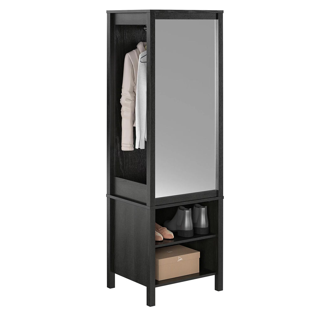 Black Oak Wardrobe Q627386