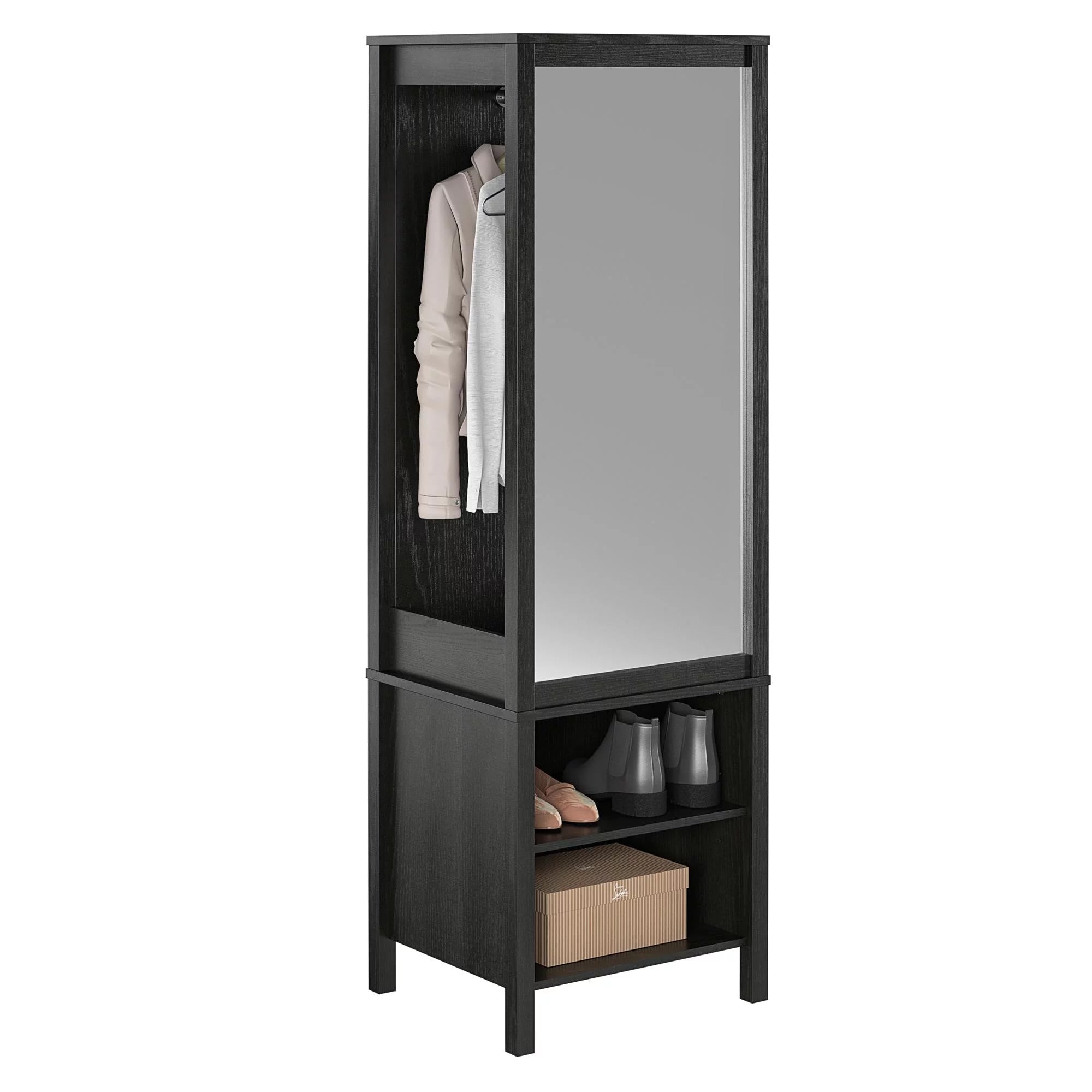 Black Oak Wardrobe Q627386