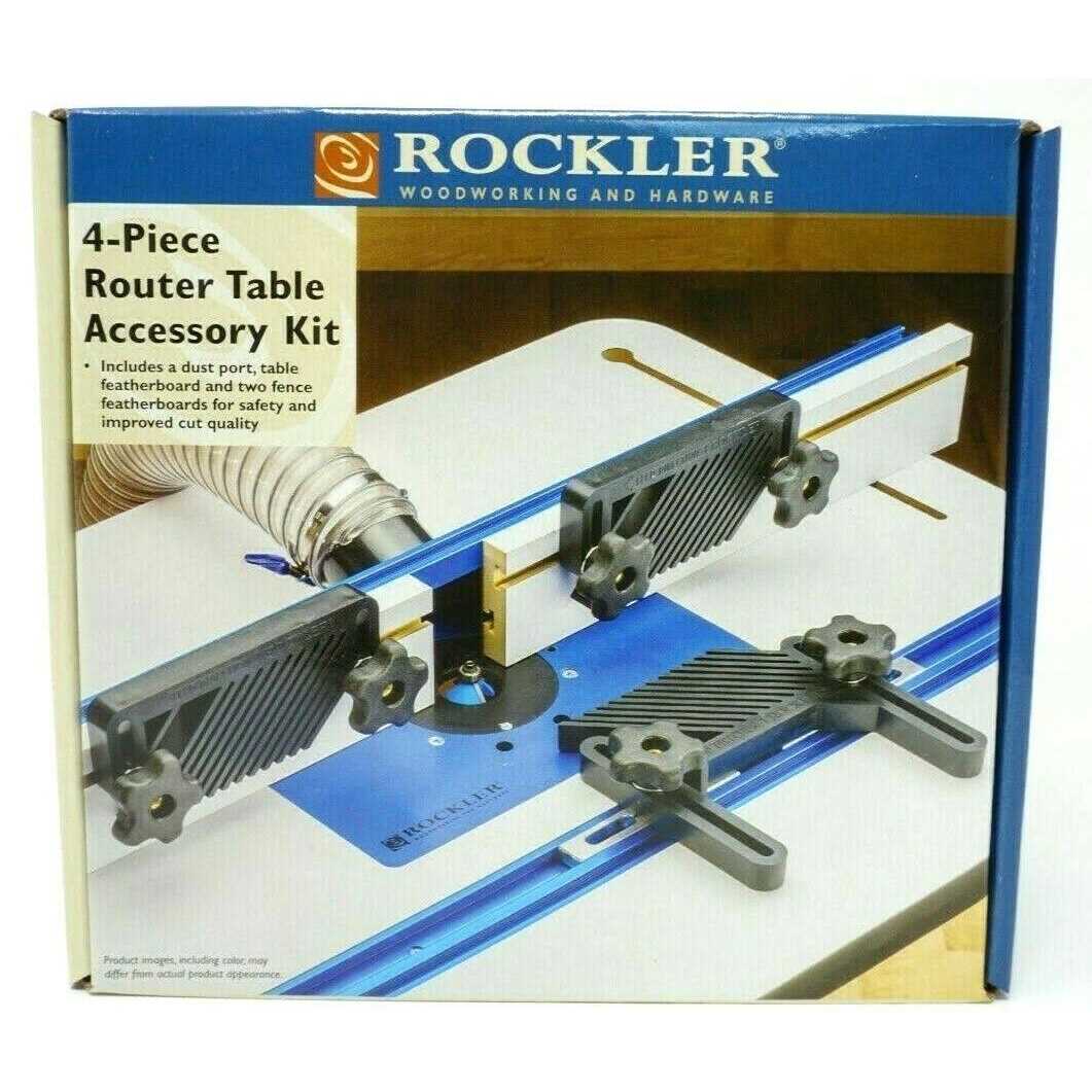 Router Table Accessory Kit Includes Fence Featherboards & Dust Port Q455307