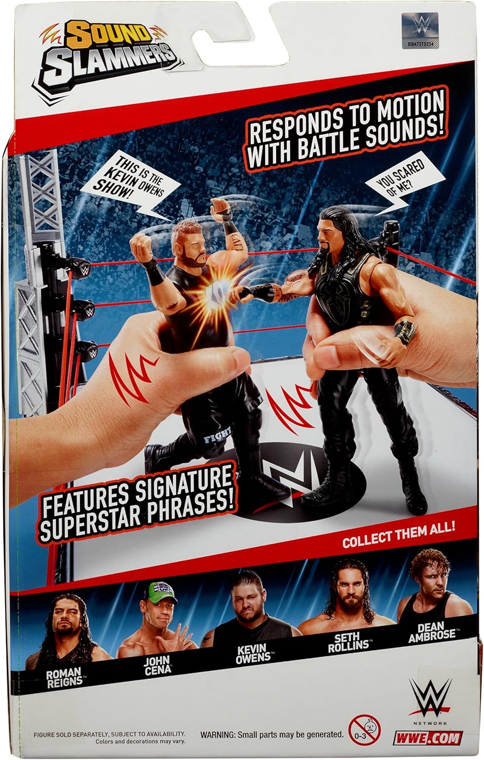 WWE Sound Slammers Roman Reigns Action Figure F554807