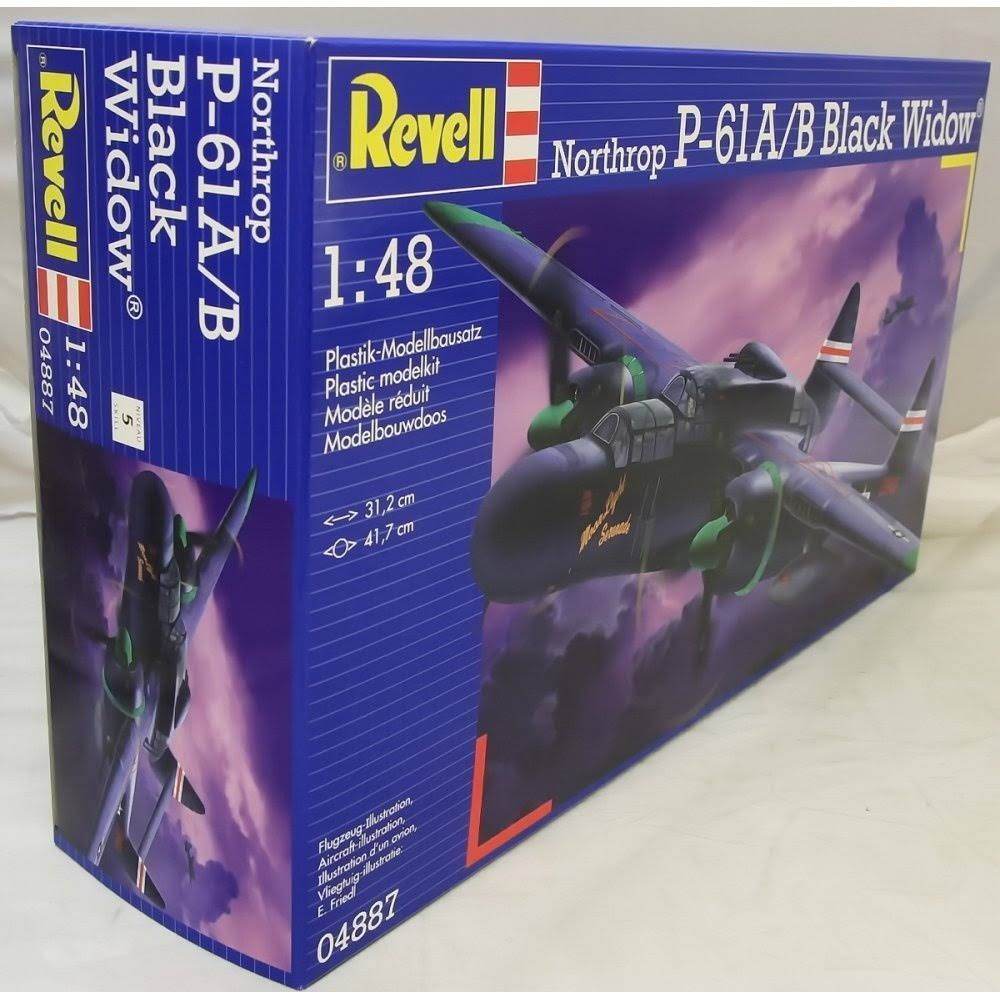 P-61B Black Widow Aircraft Plastic Model Kit N58745