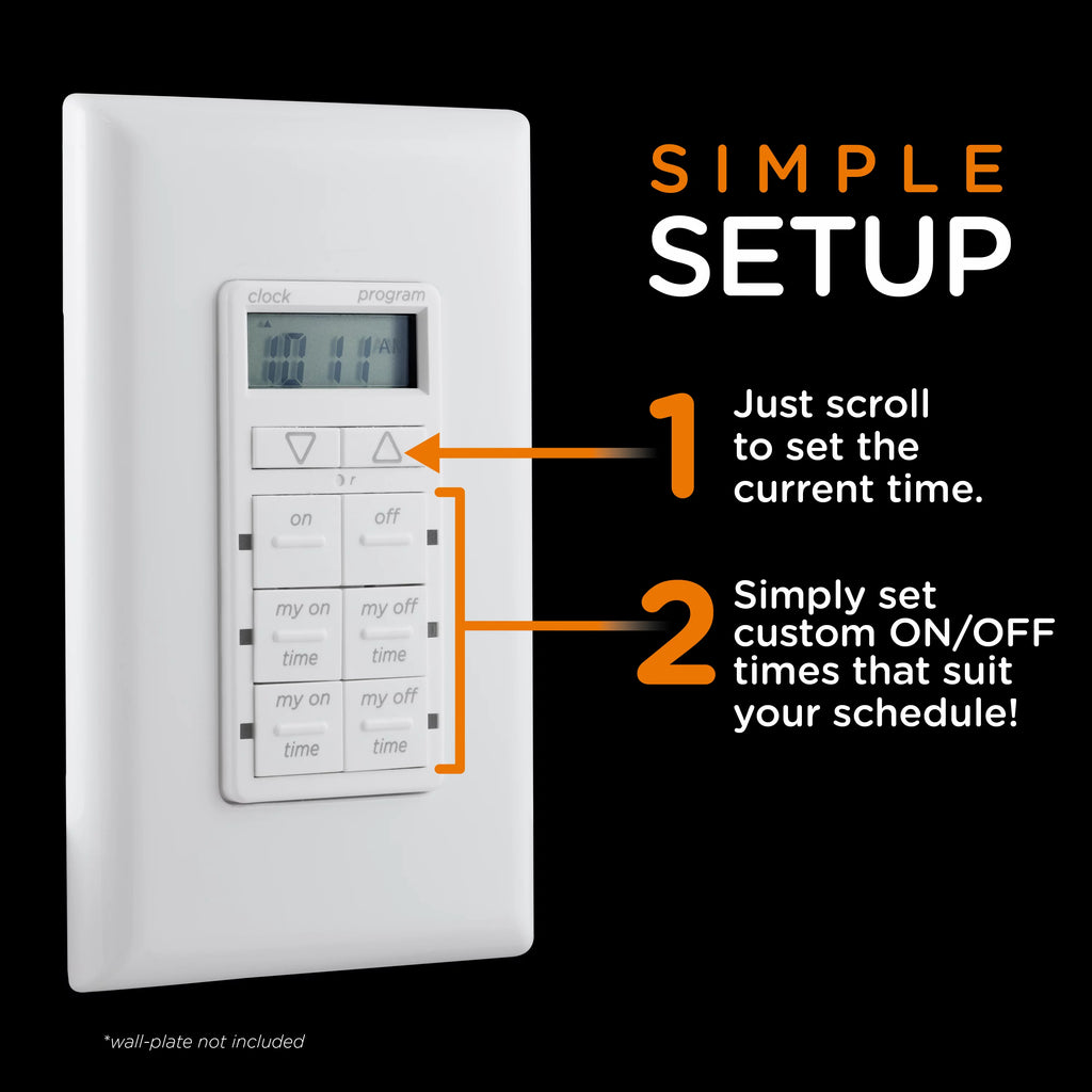 In-Wall Digital Timer H655