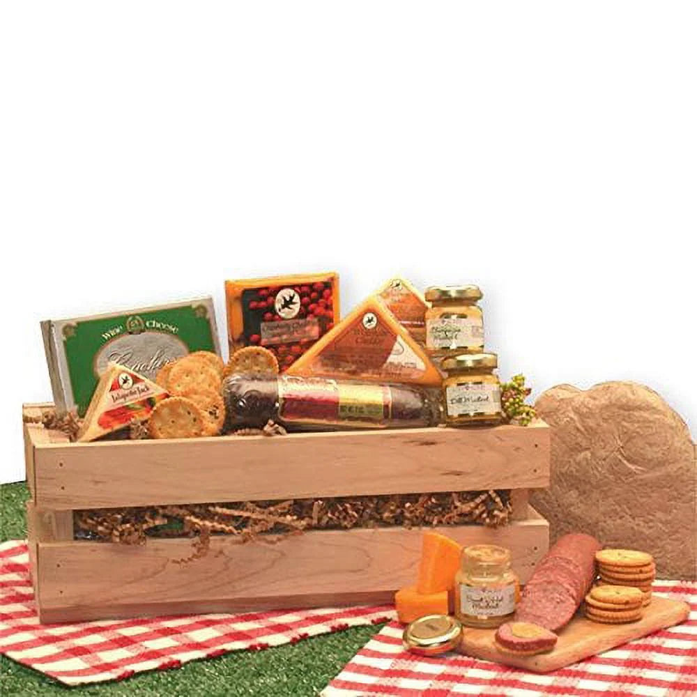 Sausage and Cheese Gift Crate L155