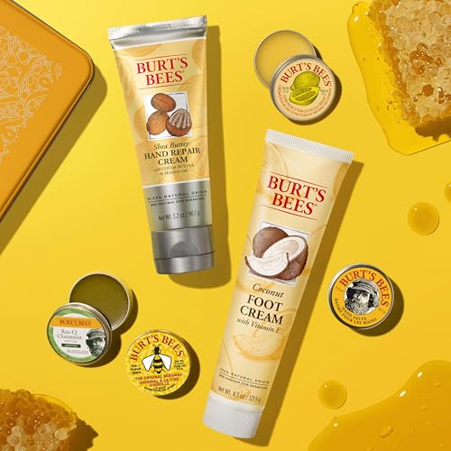 6 Products Giftable Tin Cuticle Cream Hand Salve Lip Balm Res-Q Ointment Hand Repair Foot Cream Y35344
