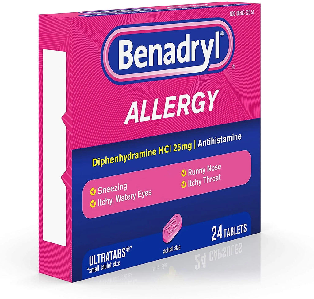 24 Ct Antihistamine Tablets V691