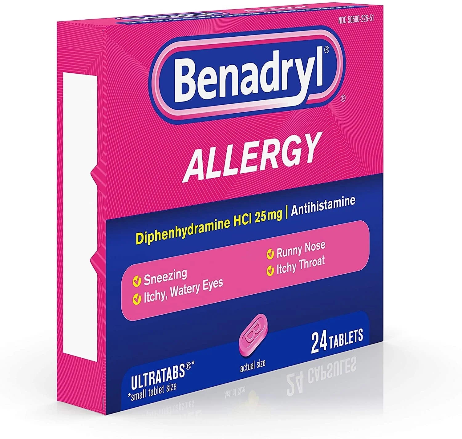 24 Ct Antihistamine Tablets V691