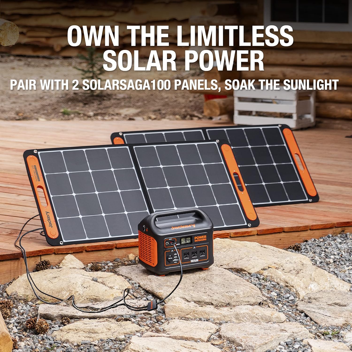 1002Wh Portable Power Station with AC Outlets H3348