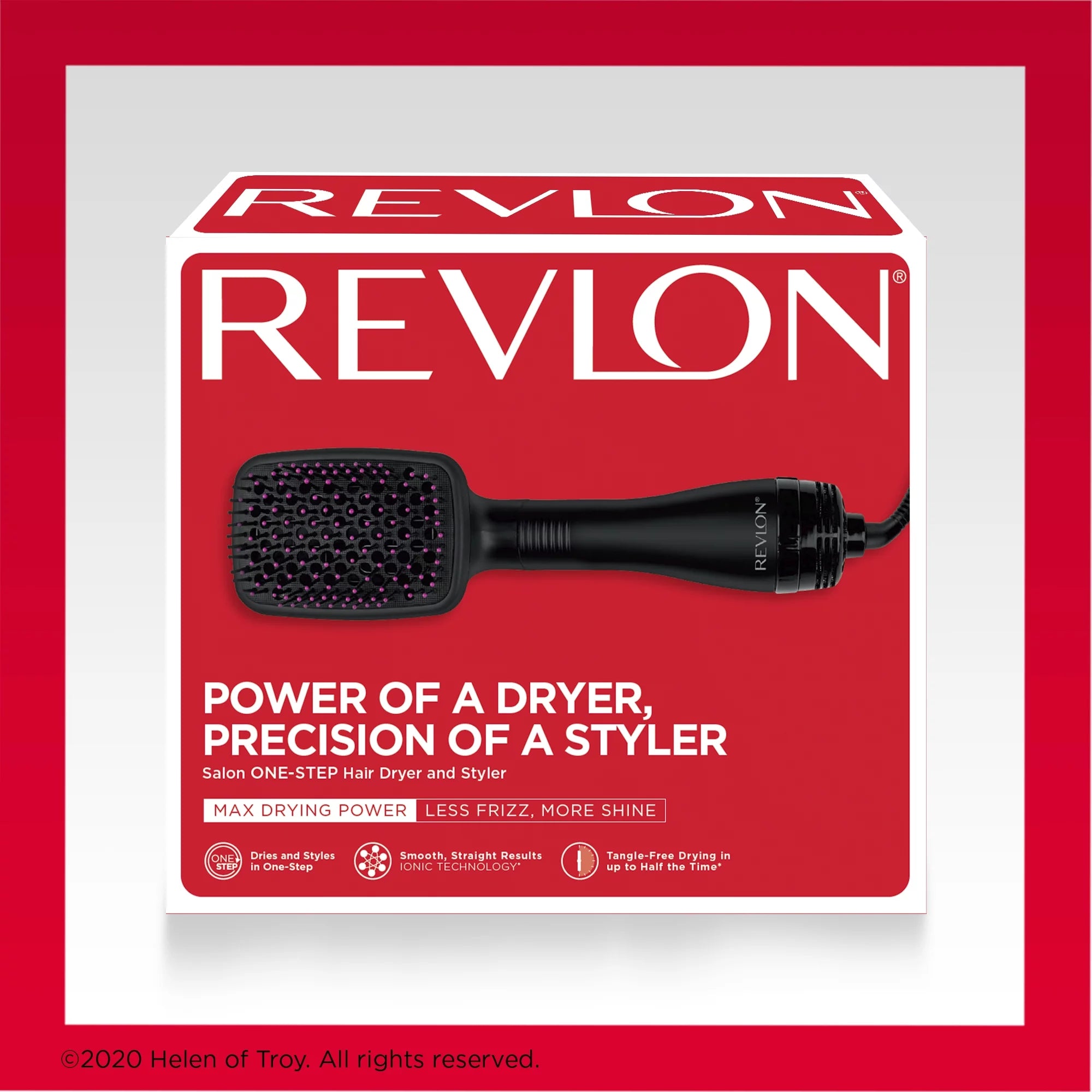 Black Hair Dryer and Styler S393
